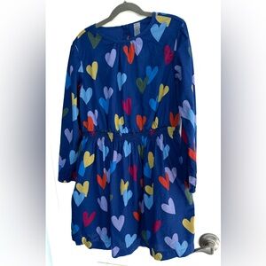 Primary Cutout Rainbow Hearts Dress